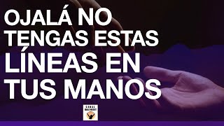 LECTURA DE MANOS OJALÁ Y NO TENGAS ESTAS LÍNEAS EN TUS MANOS Quiromancia [upl. by Onibla]