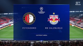 FC 24 FeyenoordRB Salzburgo Champions League Jornada 4 PS4 [upl. by Greta]