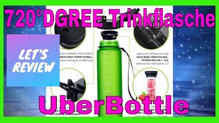 720 DGREE Trinkflasche uberBottle 1L Wasserflasche Auslaufsicher Sportflasche [upl. by Scott]