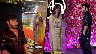 Paras Chhabra and Mahira Sharma IGNORE Each Other  Ex Couple arrives at Arti Singh Sangeet [upl. by Madeleine566]