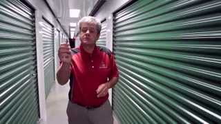 How To Use Your Guardian Cylinder Locks Provided Free for Your Use at Applewood Self Storage [upl. by Odlanor]