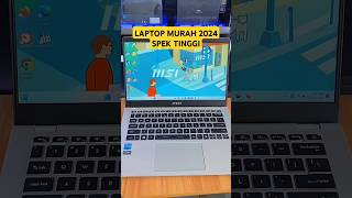 LAPTOP MURAH 2024 buat KANTOR KULIAH SEKOLAH  LAPTOP MSI MODERN 14 core i3 laptopmurah [upl. by Stefanie959]