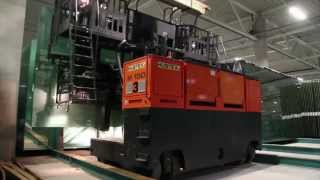 Electric Multidirectional Sideloader M150 for Glass Transport [upl. by Aymik]