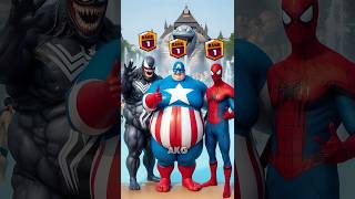 Waterboom 2  Spiderman vs Venom vs Joker vs Captain America brawlstars spiderman joker dc [upl. by Jeremiah]