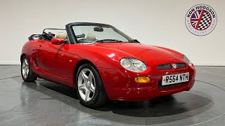 1997 R MG F 18i VVC For Sale at Ron Hodgson Specialist Cars [upl. by Heymann]