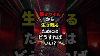 核ミサイルから生き残るためにはどうすればいい？ 都市伝説 [upl. by Latoya]