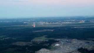 COCKPIT VIEW OF APPROACH AND LANDING AT HELSINKIVANTAA AIRPORT RWY 15 [upl. by Hayn]