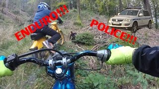 TOMOS POLICE GETAWAY  ANGRY GUY  HARD ENDURO  TRACTOR DRIFTING APN4 AVTOMATIK A3 [upl. by Nate]