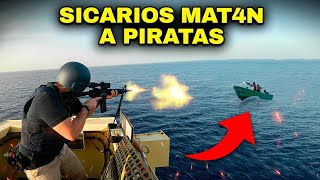 ¡Así MAT4N a los PIRATAS SOMALIES en el océano [upl. by Florinda409]