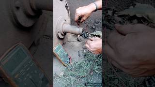 Three phase Drum motor checking by multimeter electrical motor shorts youtubeshorts viralvideo [upl. by Anitneuq]