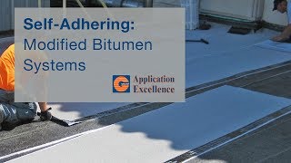 Installing SelfAdhering Modified Bitumen System Garland Roofing [upl. by Er220]