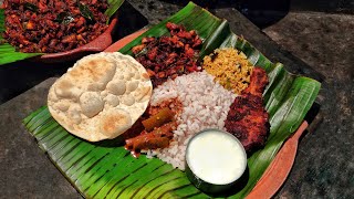 quotMy Preparations for Lunchquot  ഊണ്  Awesome Taste of Chicken Kothipori with Palakkadan Matta Rice [upl. by Dail300]