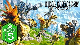 Final Fantasy XIV Online Xbox Series S Gameplay Optimized Final Fantasy 14 [upl. by Haidebej615]