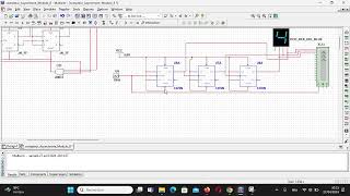 TP3 p3  Multisim Compteur Asynchrone Modulo 6 Logique séquentielle Electronique Numérique SMP FSDM [upl. by Codee]