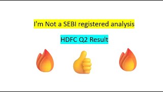 HDFC Q2 Bank Result education deliverytrading sharemarketnews automobile exam automobile [upl. by Relyat578]