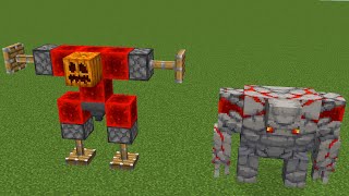 how to spawn Redstone Golem in Minecraft shorts [upl. by Anafetse]