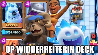 Das beste Deck mit Widderreiterin clash royale best ram rider deck [upl. by Nahsyar]