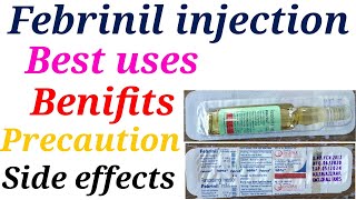 Febrinil injection best uses benifits precaution and side effects [upl. by Sarette686]