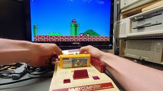 Mario auf dem Nintendo Famicom  Yesterchips Museum Haingrund [upl. by Pomona]