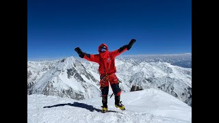 Summiting Gasherbrum II in 9 days after reaching BC [upl. by Enitsenrae]