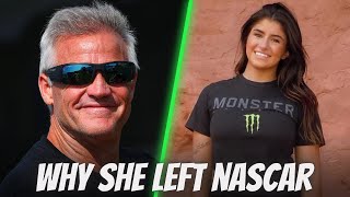 Hailie Deegan Explains Why She Left NASCAR [upl. by Ahseila]