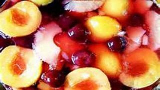 How To Make Summer Compote  آموزش درست کردن کمپوت چند میوه تابستانی [upl. by Aneem451]