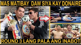 NONITO DONAIRE vs JORGE ARCEMas MATIBAY daw siya kaysa kay DONAIRE Round 3 KO Pala and INABOT [upl. by Alegre809]