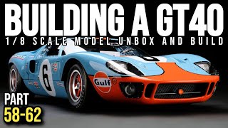 Building the DeAgostini Ford GT40 18 scale model  Stage 58  62  Unboxing amp Assembly Guide [upl. by Edylc]