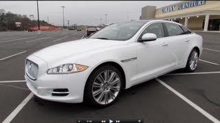 2013 Jaguar XJL Portfolio 30L Supercharged AWD Start Up Exhaust and In Depth Review [upl. by Picco]