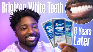 My ORAL CARE Routine  Crest 3D Whitestrips 8 Years Later [upl. by Nylime]