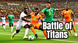 Unforgettable AFCON 2023 Showdown Equatorial Guinea vs Ivory Coast [upl. by Ecydnarb]