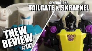 Generations Tailgate amp Skrapnel Thews Awesome Transformers Reviews 147 [upl. by Andersen614]