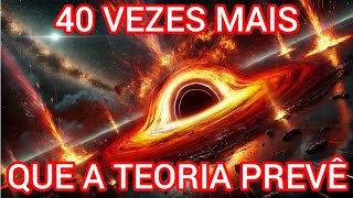 BURACO NEGRO SE ALIMENTANDO 4000 MAIS RÁPIDO QUE O PREVISTO QUEBRA EM 40 VEZES LIMITE TEÓRICO [upl. by Elawalo]