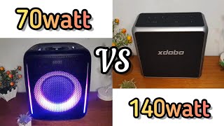 Eggel Fortis 2 VS Xdobo King Max 140W  Sound Battle [upl. by Idleman]