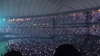 ARMY SINGS quotFOR YOUquot AT BTS TOKYO DOME CONCERT DAY1 [upl. by Carlynne893]