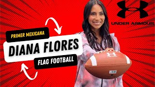 Primer Jugadora de Flag Football En ser Parther de UA  Mexicana  Mejor qb del mundo [upl. by Lukasz994]