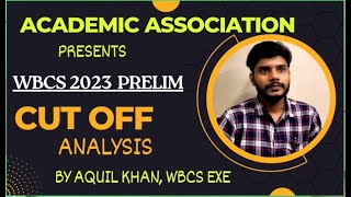 WBCS 2023 Prelims Question Paper Analysis amp Expected Cut Off by Md Aaquel Khan WBCS Exe [upl. by Weismann]