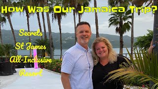 Anniversary Trip to Jamaica Secrets St James AllInclusive Resort in Montego Bay [upl. by Lerud425]