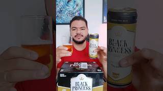 PROVANDO CERVEJA BLACK PRINCESS shorts [upl. by Nariko329]