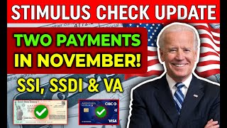 SSI amp VA Payments Double in November Check Your Schedule Now [upl. by Wareing740]