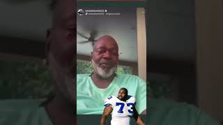 Emmitt Smith reacts to Larry Allens passing A Dallas Cowboys Legend shorts [upl. by Pol]