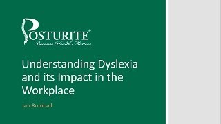 Understanding Dyslexi  Posturite Webinars [upl. by Acirea669]