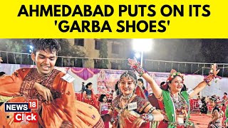 Navratri Ahmedabad Today  Ahmedabad Becomes GarbaReady As Navratri Season Begins  N18V [upl. by Gemma]