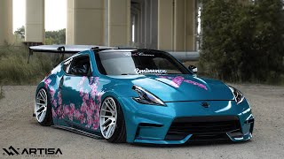 Bagged Nissan 370Z  Artisa Elders [upl. by Sirrad]