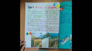 Sikkim Travelogue  travel brochure Class 10 English project [upl. by Yelsnia746]