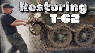 T62 Suspension Track Tension Mechanism repair [upl. by Acinoed27]