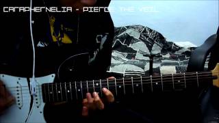 quotCaraphernelia by Pierce the Veilquot Guitar Cover TABSin description [upl. by Calmas]