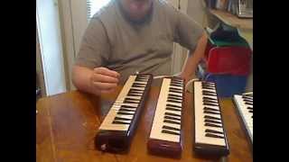 Comparison and review of three melodicas [upl. by Yaker388]