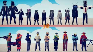 CAMERAMAN TEAM vs TOWER DEFENSE SIMULATOR TEAM TEAM  Totally Accurate Battle Simulator [upl. by Ellekram]