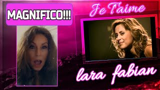 FIRST TIME HEARING LARA FABIAN Je Taime OMGIS SHE REAL Lara Fabian Reaction TSEL reaction [upl. by Kred]